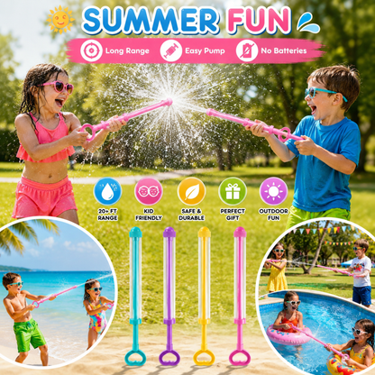 SplashMax™ | Pistola de Agua Extensible de Largo Alcance